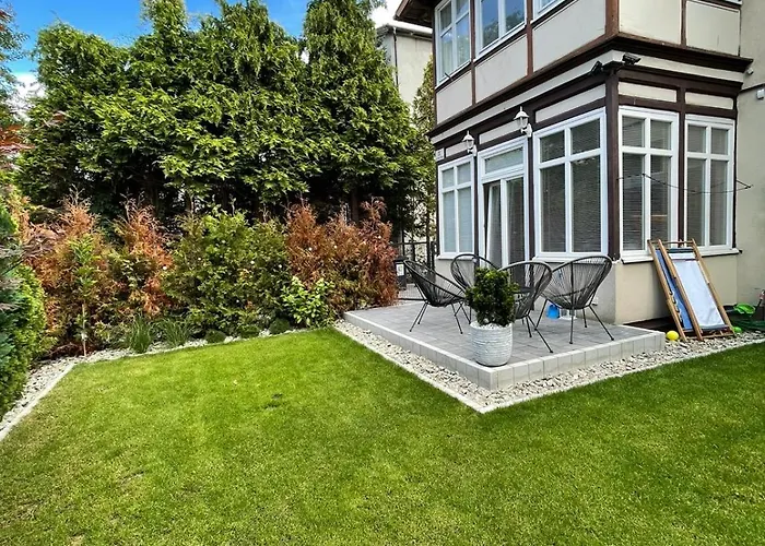 Апартаменты Sanhaus - Molo 2 - Z Ogrodem I Parkingiem 3 Min Od Plazy *