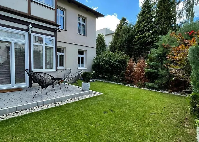 Апартаменты Sanhaus - Molo 2 - Z Ogrodem I Parkingiem 3 Min Od Plazy Сопот